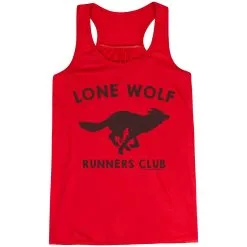 Flowy Racerback Tank Top - Lone Wolf Runners Club 19 Flowy Racerback Tank Top - Lone Wolf Runners Club -goneforarun Sales 2023 tr 47033 RED MAIN
