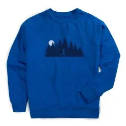 Running Raglan Crew Neck Pullover - Moonlit Run -goneforarun Sales 2023 tr 47047 ROYAL MAIN