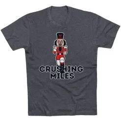 Running Short Sleeve T-Shirt - Crushing Miles -goneforarun Sales 2023 tr 47061 CHARCOAL FLAT