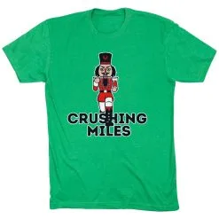 Running Short Sleeve T-Shirt - Crushing Miles -goneforarun Sales 2023 tr 47061 GREEN FLAT