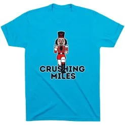 Running Short Sleeve T-Shirt - Crushing Miles -goneforarun Sales 2023 tr 47061 TURQUOISE FLAT