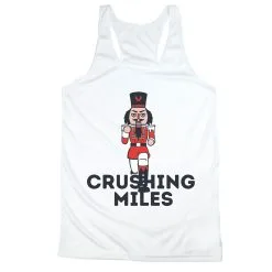 Women's Racerback Performance Tank Top - Crushing Miles -goneforarun Sales 2023 tr 47064 WHITE MAIN