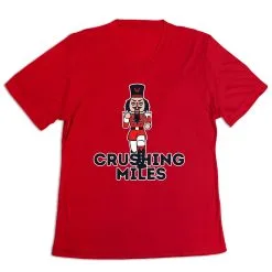 Women's Short Sleeve Tech Tee - Crushing Miles