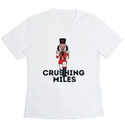 Women's Short Sleeve Tech Tee - Crushing Miles 17 Women's Short Sleeve Tech Tee - Crushing Miles -goneforarun Sales 2023 tr 47065 WHITE MAIN