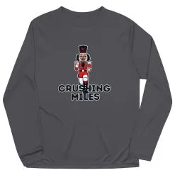 Men's Running Long Sleeve Performance Tee - Crushing Miles 15 Men's Running Long Sleeve Performance Tee - Crushing Miles -goneforarun Sales 2023 tr 47070 GRAPHITE MAIN