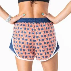 TrueRun Women's Running Shorts - USA Patriotic -goneforarun Sales 2023 tr 47216 BACK