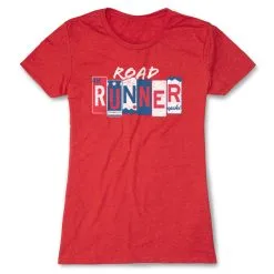 Women's Everyday Runners Tee - Road Runner 21 Women's Everyday Runners Tee - Road Runner -goneforarun Sales 2023 tr 47220 RED FLAT