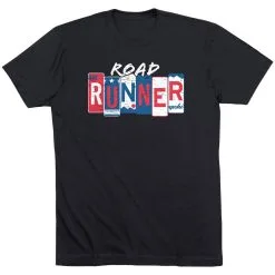 Running Short Sleeve T-Shirt - Road Runner 21 Running Short Sleeve T-Shirt - Road Runner -goneforarun Sales 2023 tr 47221 BLACK FLAT