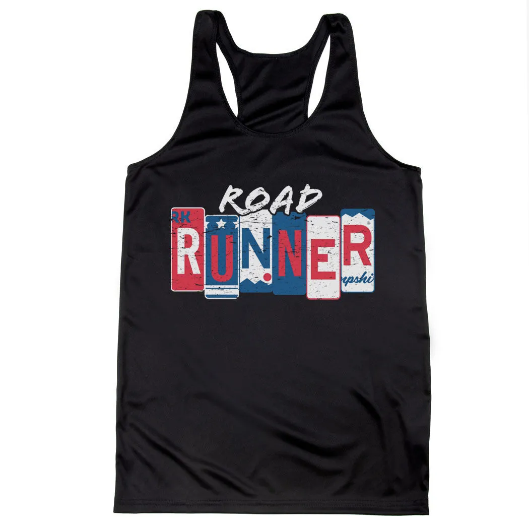 Women's Racerback Performance Tank Top - Road Runner 7 Women's Racerback Performance Tank Top - Road Runner - Image 5
