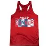 Women's Racerback Performance Tank Top - Road Runner -goneforarun Sales 2023 tr 47224 RED MAIN