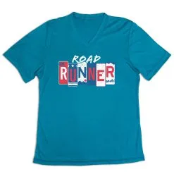 Women's Short Sleeve Tech Tee - Road Runner 15 Women's Short Sleeve Tech Tee - Road Runner -goneforarun Sales 2023 tr 47225 LIGHTBLUE MAIN