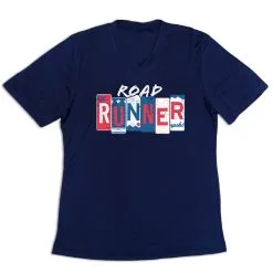Women's Short Sleeve Tech Tee - Road Runner