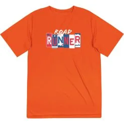 Men's Running Short Sleeve Performance Tee - Road Runner -goneforarun Sales 2023 tr 47229 ORANGE MAIN