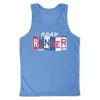 Men's Running Performance Tank Top - Road Runner -goneforarun Sales 2023 tr 47231 LIGHTBLUE MAIN