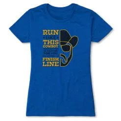 Women's Everyday Runners Tee - Finish Line Cowboy -goneforarun Sales 2023 tr 47258 ROYAL FLAT