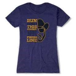 Women's Everyday Runners Tee - Finish Line Cowboy -goneforarun Sales 2023 tr 47258 STORMINDIGO FLAT