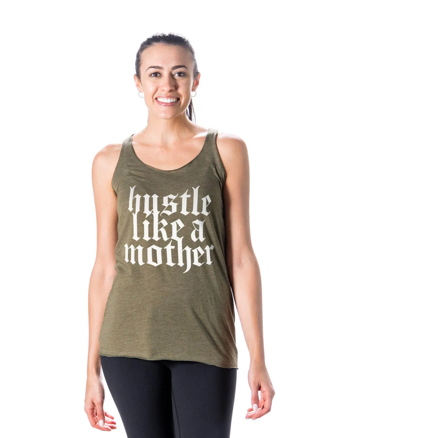 Women's Everyday Tank Top - Hustle Like A Mother 4 Women's Everyday Tank Top - Hustle Like A Mother - Image 2