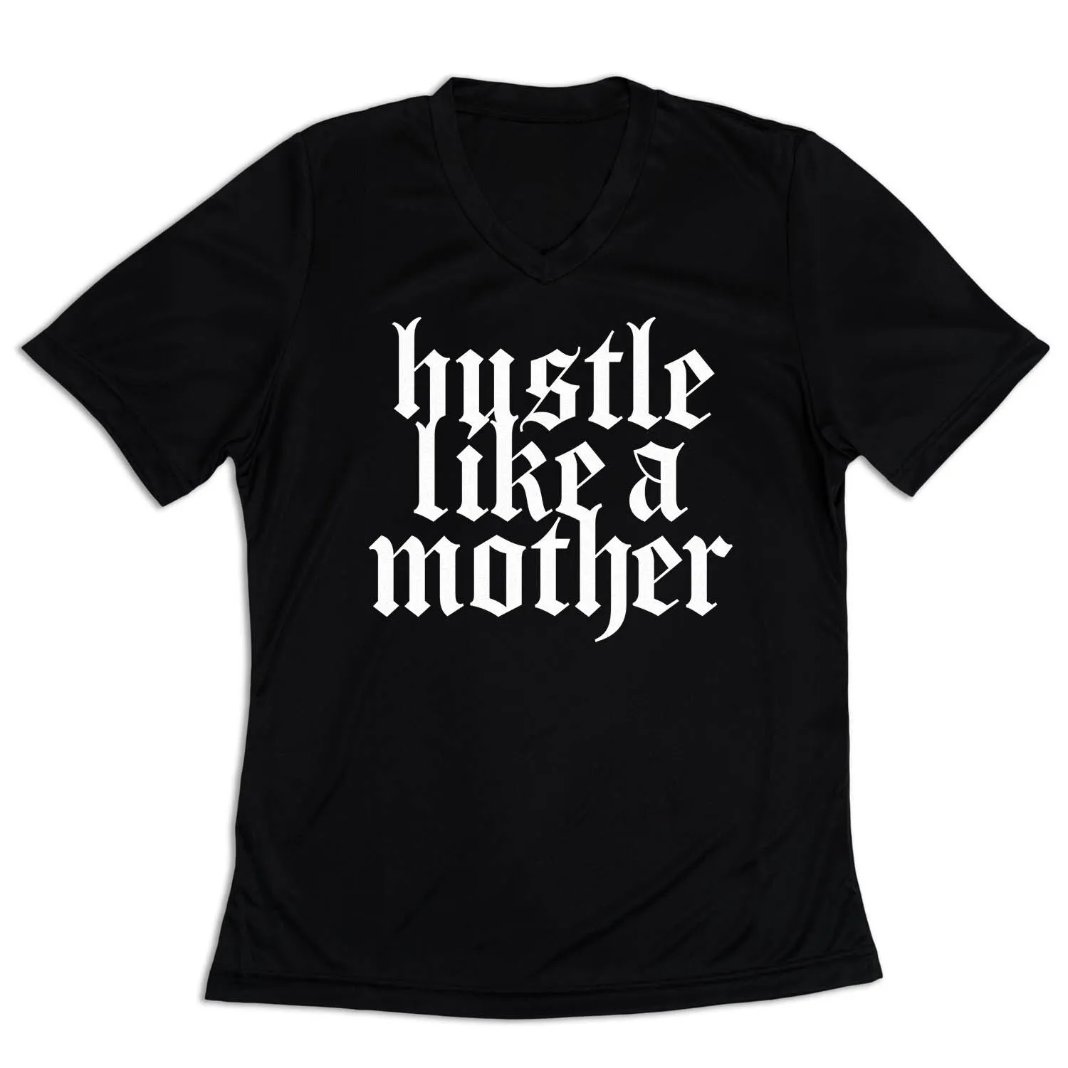 Women's Short Sleeve Tech Tee - Hustle Like A Mother 6 Women's Short Sleeve Tech Tee - Hustle Like A Mother - Image 4