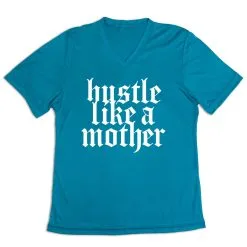 Women's Short Sleeve Tech Tee - Hustle Like A Mother 15 Women's Short Sleeve Tech Tee - Hustle Like A Mother -goneforarun Sales 2023 tr 47278 LIGHTBLUE MAIN