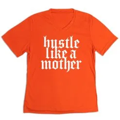 Women's Short Sleeve Tech Tee - Hustle Like A Mother 17 Women's Short Sleeve Tech Tee - Hustle Like A Mother -goneforarun Sales 2023 tr 47278 ORANGE MAIN
