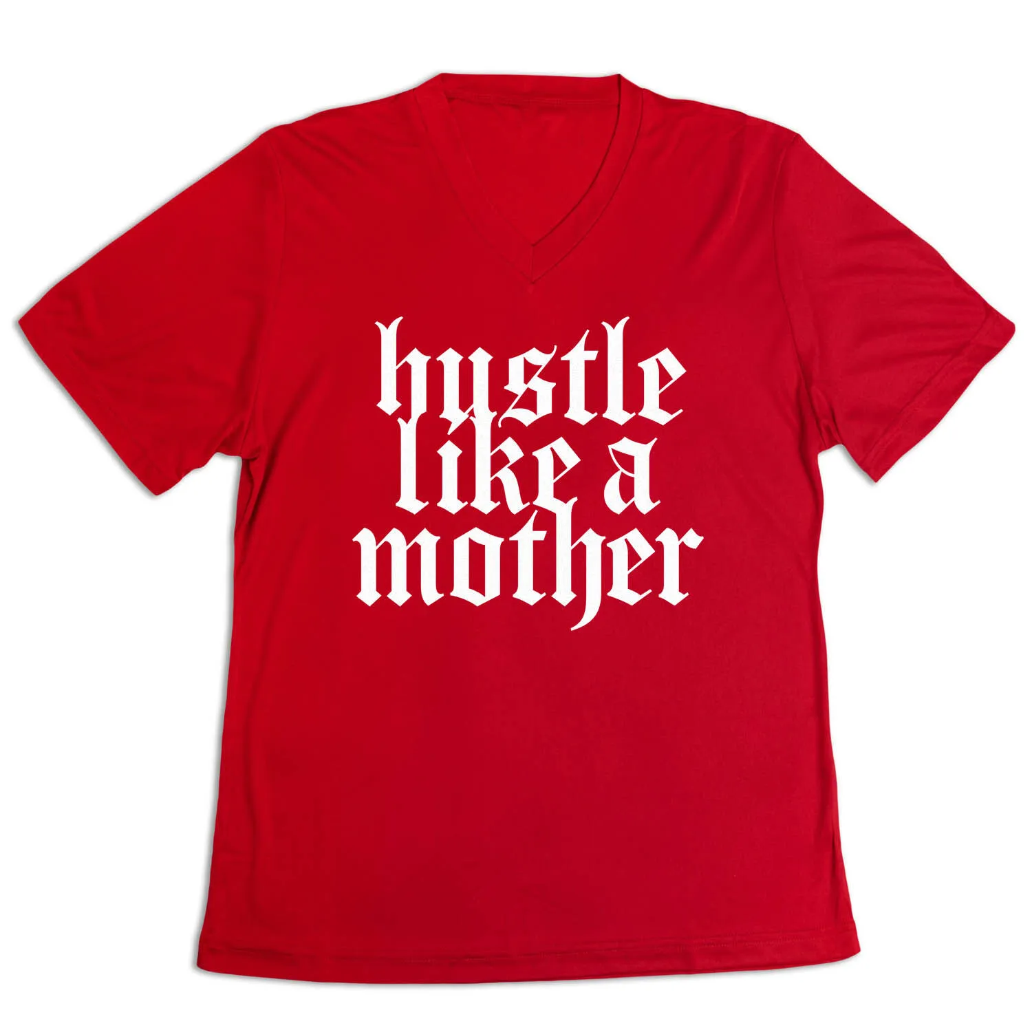Women's Short Sleeve Tech Tee - Hustle Like A Mother 10 Women's Short Sleeve Tech Tee - Hustle Like A Mother - Image 8