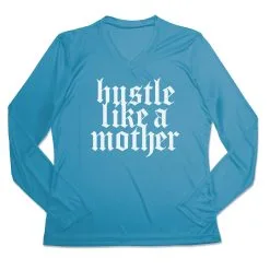 Women's Long Sleeve Tech Tee - Hustle Like A Mother 13 Women's Long Sleeve Tech Tee - Hustle Like A Mother -goneforarun Sales 2023 tr 47279 CAROLINA MAIN