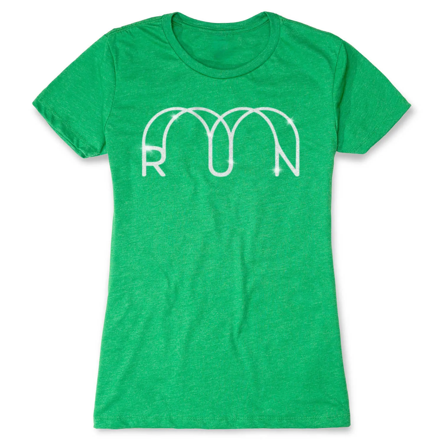 Women's Everyday Runners Tee - Glitter Run 8 Women's Everyday Runners Tee - Glitter Run - Image 6