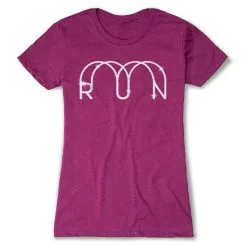 Women's Everyday Runners Tee - Glitter Run 20 Women's Everyday Runners Tee - Glitter Run -goneforarun Sales 2023 tr 47283 LUSHBERRY FLAT
