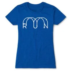 Women's Everyday Runners Tee - Glitter Run 22 Women's Everyday Runners Tee - Glitter Run -goneforarun Sales 2023 tr 47283 ROYAL FLAT