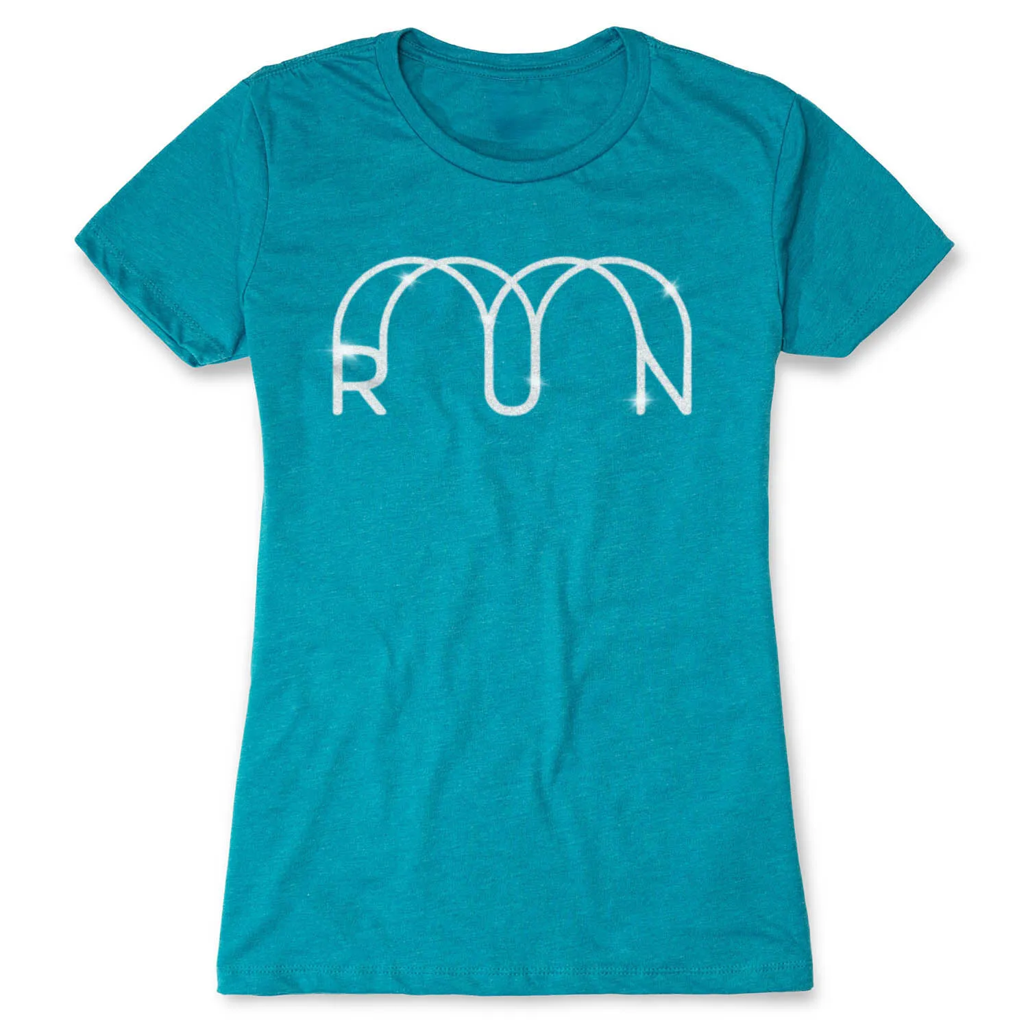 Women's Everyday Runners Tee - Glitter Run 13 Women's Everyday Runners Tee - Glitter Run - Image 11