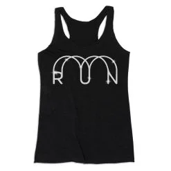 Women's Everyday Tank Top - Glitter Run -goneforarun Sales 2023 tr 47286 BLACK MAIN