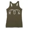 Women's Everyday Tank Top - Glitter Run -goneforarun Sales 2023 tr 47286 OLIVE MAIN