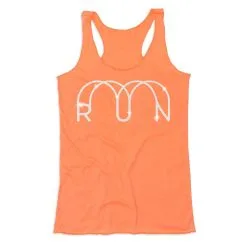 Women's Everyday Tank Top - Glitter Run -goneforarun Sales 2023 tr 47286 PEACH MAIN
