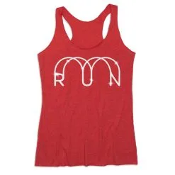 Women's Everyday Tank Top - Glitter Run -goneforarun Sales 2023 tr 47286 RED MAIN