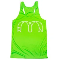 Women's Racerback Performance Tank Top - Glitter Run 14 Women's Racerback Performance Tank Top - Glitter Run -goneforarun Sales 2023 tr 47287 LIME MAIN