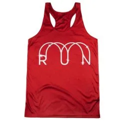 Women's Racerback Performance Tank Top - Glitter Run 16 Women's Racerback Performance Tank Top - Glitter Run -goneforarun Sales 2023 tr 47287 RED MAIN