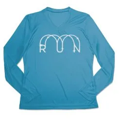 Women's Long Sleeve Tech Tee - Glitter Run 13 Women's Long Sleeve Tech Tee - Glitter Run -goneforarun Sales 2023 tr 47289 CAROLINA MAIN