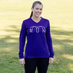 Women's Long Sleeve Tech Tee - Glitter Run 12 Women's Long Sleeve Tech Tee - Glitter Run -goneforarun Sales 2023 tr 47289 ROYAL FEMALE