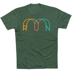 Running Short Sleeve T-Shirt - Synergy Run -goneforarun Sales 2023 tr 47294 FORESTGREEN FLAT