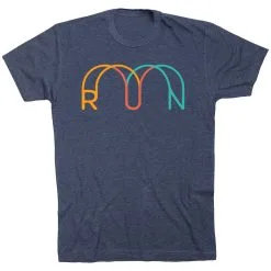 Running Short Sleeve T-Shirt - Synergy Run -goneforarun Sales 2023 tr 47294 NAVY FLAT