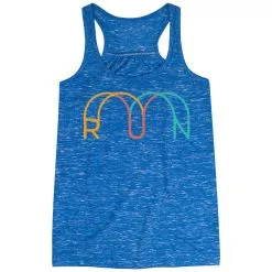 Flowy Racerback Tank Top - Synergy Run -goneforarun Sales 2023 tr 47295 BLUE MAIN