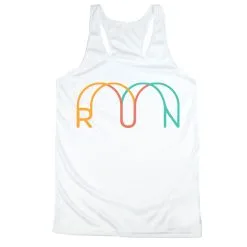 Women's Racerback Performance Tank Top - Synergy Run