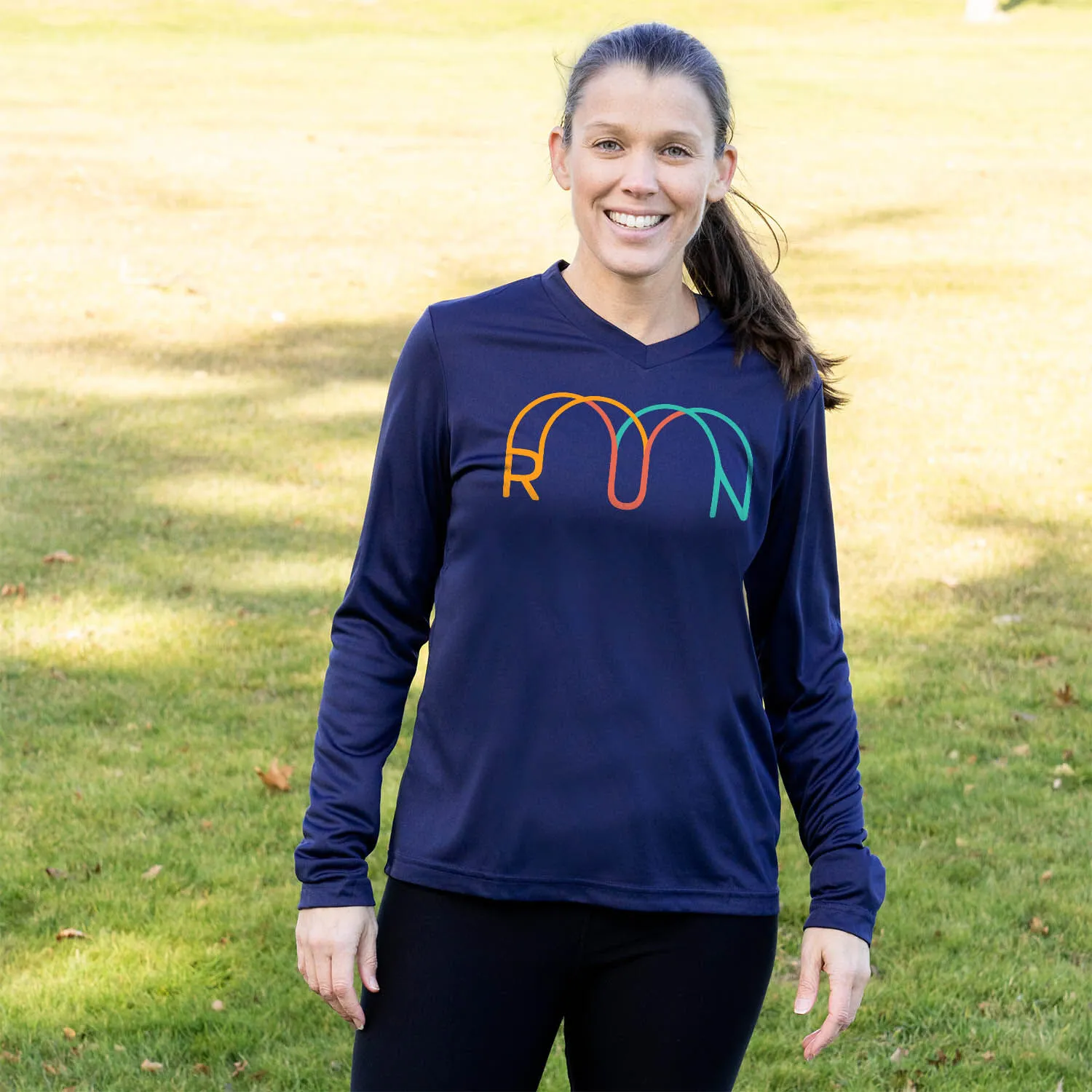 Women's Long Sleeve Tech Tee - Synergy Run 6 Women's Long Sleeve Tech Tee - Synergy Run - Image 4