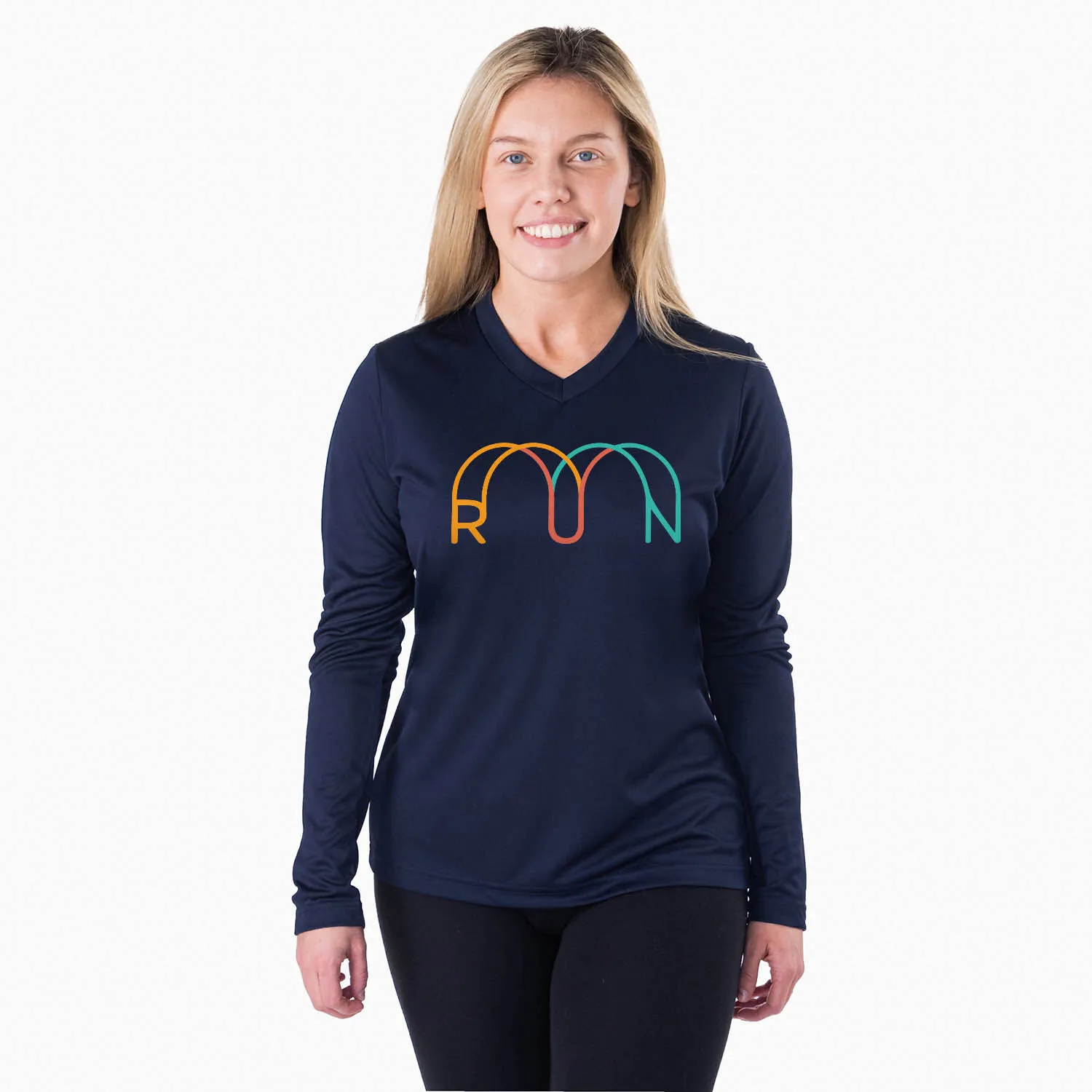 Women's Long Sleeve Tech Tee - Synergy Run 4 Women's Long Sleeve Tech Tee - Synergy Run - Image 2