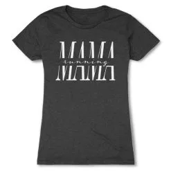 Women's Everyday Runners Tee - Running Mama -goneforarun Sales 2023 tr 47307 CHARCOAL FLAT