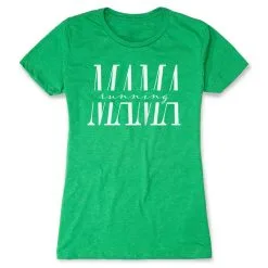 Women's Everyday Runners Tee - Running Mama -goneforarun Sales 2023 tr 47307 GREEN FLAT