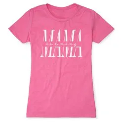 Women's Everyday Runners Tee - Running Mama -goneforarun Sales 2023 tr 47307 HOTPINK FLAT
