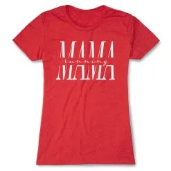 Women's Everyday Runners Tee - Running Mama -goneforarun Sales 2023 tr 47307 RED FLAT