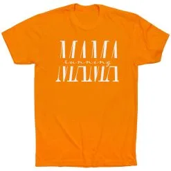Running Short Sleeve T-Shirt - Running Mama -goneforarun Sales 2023 tr 47308 ORANGE FLAT