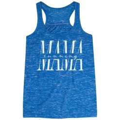 Flowy Racerback Tank Top - Running Mama -goneforarun Sales 2023 tr 47309 BLUE MAIN